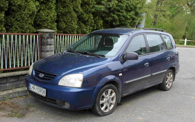 Kia Carens cena 3677 przebieg: 232170, rok produkcji 2005 z Racibórz małe 67